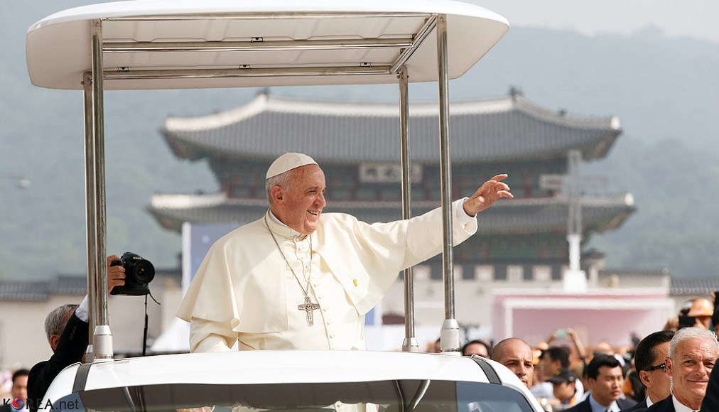 le pape François en 2014 / ©Korea.net / Korean Culture and Information Service, CC BY-SA 2.0 Wikimedia Commons