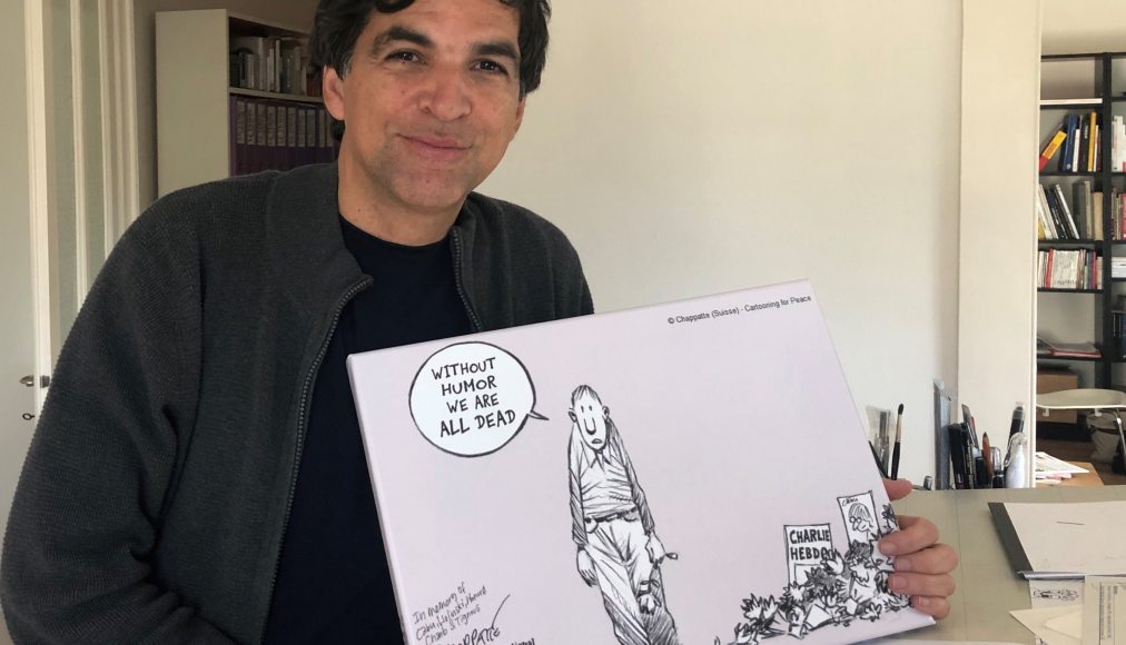 Patrick Chapatte, caricaturiste Patrick Chapatte, caricaturiste / ©Gabrielle Desarzens/RTSreligion