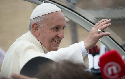 Le pape François en 2014 / ©Aleteia Image Department, CC BY-SA 2.0 Wikimedia Commons