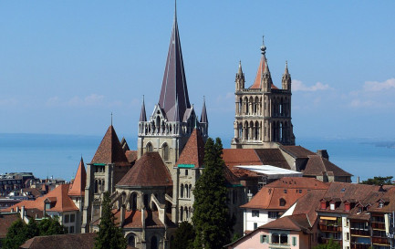 Cathédrale de Lausanne / ©Gzzz, CC BY-SA 3.0 Wikimedia Commons