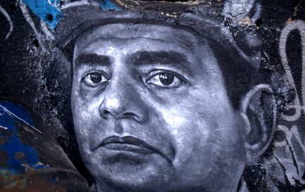 Fresque murale représentant al-Sissi © CC Flickr / Thierry Ehrmann