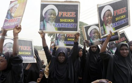 Protestations des shiites musulmans / @RNS/AP Photo/Sunday Alamba