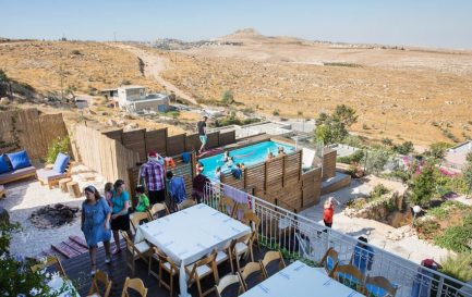 La Villa Hérodien, dans la colonie de Tekoa en Cisjordanie / ©RNS/Noam Feiner/Lewis Weinger