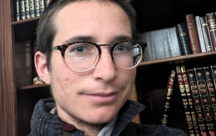 Josué Ferreira, nouvellement engagé comme rabbin assistant à Genève. / DR