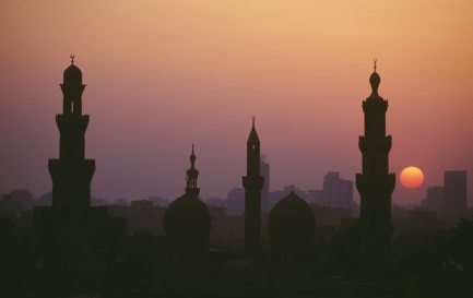 coucher de soleil sur le Caire © Istock / clu