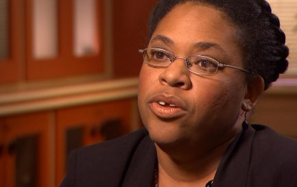 Jennifer Pinckney, veuve du pasteur Clementa Pinckney, tué dans son église lors du massacre à Charleston. / YouTube