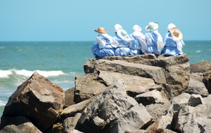 IStock / Religieusess à la plage